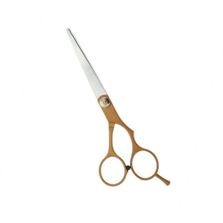 Vocoste 1 Pc Lightweight Flat Shears Hair Cutting Scissors for Hair Styling Gold Tone Silver Tone