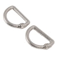 thumbnail image 3 of 20 piezas anillos de Metal en D, diseño de Ouroboros, hebilla de anillos en D multiusos de aleación de Zinc para bolso, cinturón, monedero, artesanía DIY, 3 of 5
