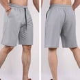 thumbnail image 3 of Yievot Mens Swim Trunks Drawstring Elastic Waist Bermuda Shorts Breathable Gym Workout Athletic Shorts with Pockets, 3 of 6