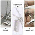 thumbnail image 2 of Alloy Necklace Sweater Chain With Hair Dryer Scissors Comb Pendant Great Gift, 2 of 6