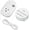 white, variant on Water Alarm Leak Detector, Ortis Leak Detector Alarm, 95 DB, Prevent Serious Floods and Water Damage