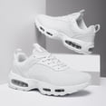 thumbnail image 4 of Men's Breathable Mesh Air Cushion Running Shoes, Lightweight Lace-Up Athletic Sneakers, Shock Absorbing Comfortable Footwear for Gym, Walking, and Daily Activities, 4 of 10