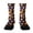 306#Yellow, variant on Men Women Soft Stretch Socks Halloween Pumpkin Witch Pattern Mid Calf Cotton Socks Everyday Outdoor Socks