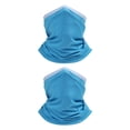 thumbnail image 2 of tamizeot UV Resistant Head Scarf Warp Neck Cover Dustproof Mask Face Cover Drying Headscarf for Riding Cycling sky blue Fit head circumference: 54-58cm 2Set, 2 of 6