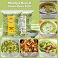 thumbnail image 2 of Rani Green Peas Split, Dried (Vatana, Matar) 128oz (8lbs) 3.63kg Bulk ~ All Natural | Vegan | Kosher | Gluten Friendly | Product of USA, 2 of 8