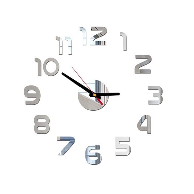 DIY Wall Clock 3D Sticker Home Clock Countdown Clock to Retirement 24 Hour Timer Study Timer Analog Workout Timer with Shower Head Timer Kid Timer Visual Countdown Kids 2 Minute Timer Temp Probe Old