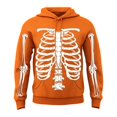 thumbnail image 4 of Rhuody Halloween Men Hoodies Long Sleeve Sweatshirts Cartoon Graphic O Neck Pullover Sweatshirt 2Xl Orange, 4 of 4