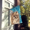 thumbnail image 2 of Pomeranian Winter Flag Canvas House Size, 2 of 4