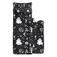 thumbnail image 2 of Black and White Halloween Elements Pattern Toddler Nap Mats for Kids Preschool,50"x20" Sleeping Mat Bag or Kids,Toddler Sleeping Bag,Toddler Nap Mat or Daycare, 2 of 6