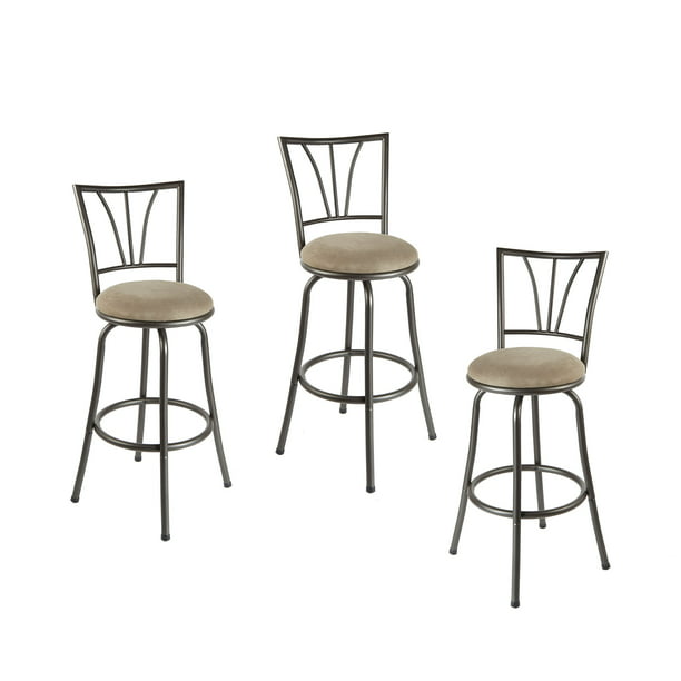 Silverwood Stetson Bar Stools, How Much Space For 3 Bar Stools