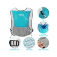 thumbnail image 3 of Luxtrada Hydration Backpack Pack, Running Backpacks Lightweight Hydration Pack Cycling Bicycle Bike/Hiking Climbing Pouch (Blue), 3 of 8