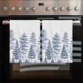 thumbnail image 2 of Navy Blue Pastoral Tree 1 Pack Kitchen Towel, Water Absorbent Dish Towel, Vintage Botanical Spring Decorative Hand Towels - Quick Drying Cloth for Cooking Baking, 18x28 Inch, 2 of 8