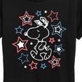 thumbnail image 3 of Peanuts - Snoopy Stars - Women's Short Sleeve Graphic T-Shirt, 3 of 6