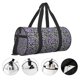 thumbnail image 3 of Fotbe Purple Butterflies Bolsa Deportiva de Lona Plegable con Estampado, Bolsa de Gimnasio con Bolsillo Seco/Húmedo, Bolsa de Viaje Ultraligera de Gran Capacidad, 3 of 6