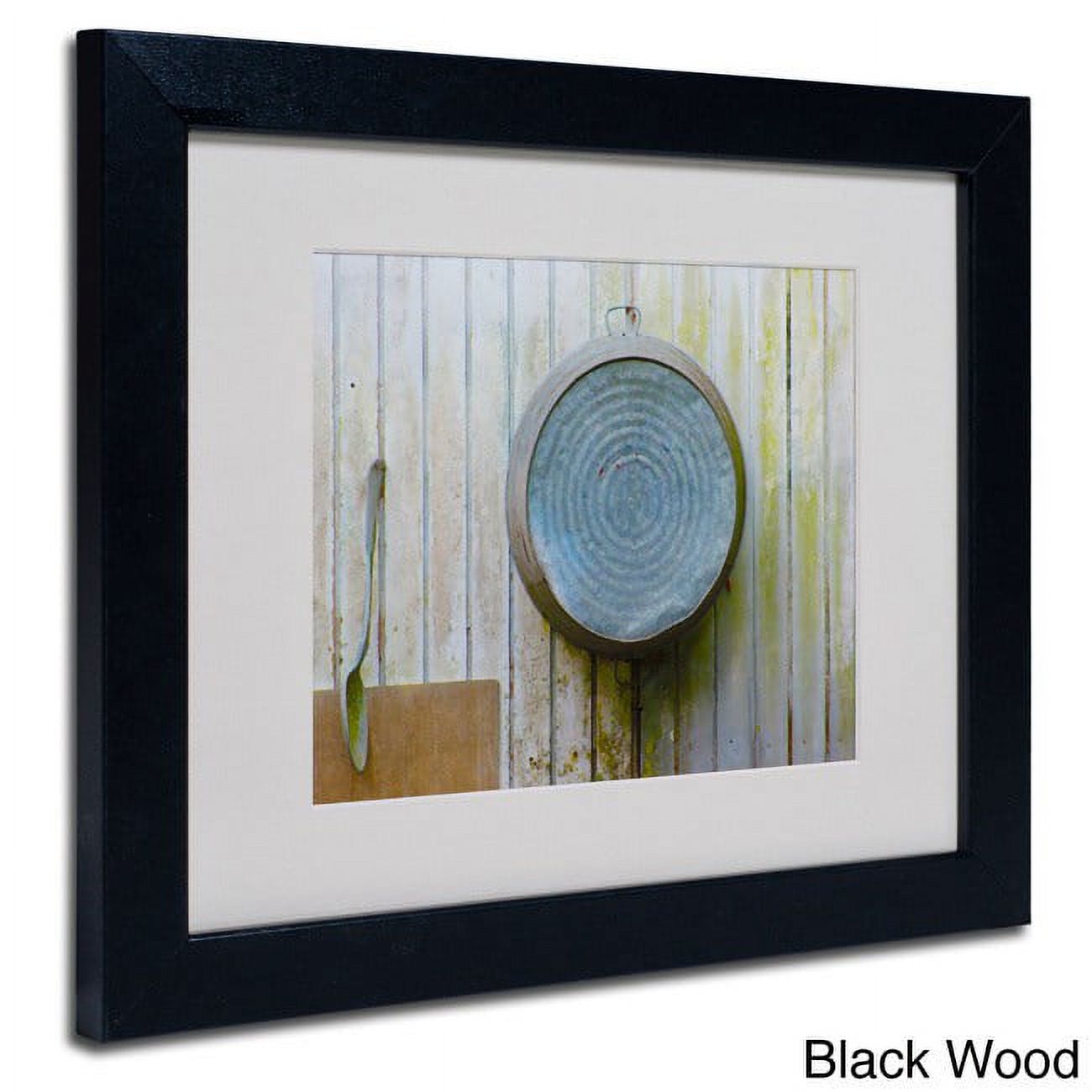 Trademark Fine Art "Positively Primitive" Matted Framed Art by Patty Tuggle, Wood Frame