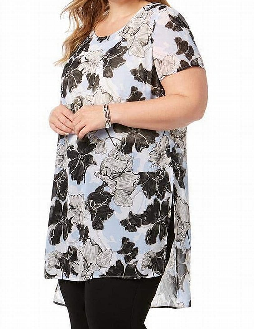 plus size blouses at walmart
