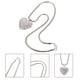 thumbnail image 1 of Houderco 1Ud Colgante Decorativo Para Automóvil Con De Estrella Y Corazón En, 1 of 7