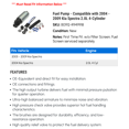 thumbnail image 2 of Fuel Pump - Compatible with 2004 - 2009 Kia Spectra 2.0L 4-Cylinder 2005 2006 2007 2008, 2 of 2