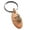 Rose, variant on Stainless Steel Almighty Alicorn Engraved Small Oval Charm Keychain Keyring