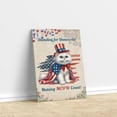 thumbnail image 3 of Democratic Persian Cat Making Meow Count Election 2024 Vertical Matte Canvas Poster Cat Lover Kitten Owner Gifts Wall Art Home Decor - 01001, 3 of 5