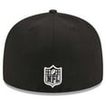 thumbnail image 4 of Men's New Era Black Buffalo Bills  Main Patch 59FIFTY Fitted Hat, 4 of 6