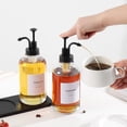 thumbnail image 3 of Dispensador de sirope, botella de vidrio HomeFeel Coffee Bar, 500 ml (2), 3 of 7