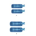thumbnail image 2 of Vogacara Cinturón de sujeción para muñeca antiarañazos para ancianos, soporte para cama para adultos, cuerda para lesiones, banda de enfermería, masajeadores Tobillo Vogacara CE013429-02, 2 of 6