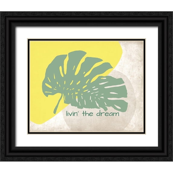 Murdock, Ramona 18x15 Black Ornate Wood Framed with Double Matting Museum Art Print Titled - Livin the Dream