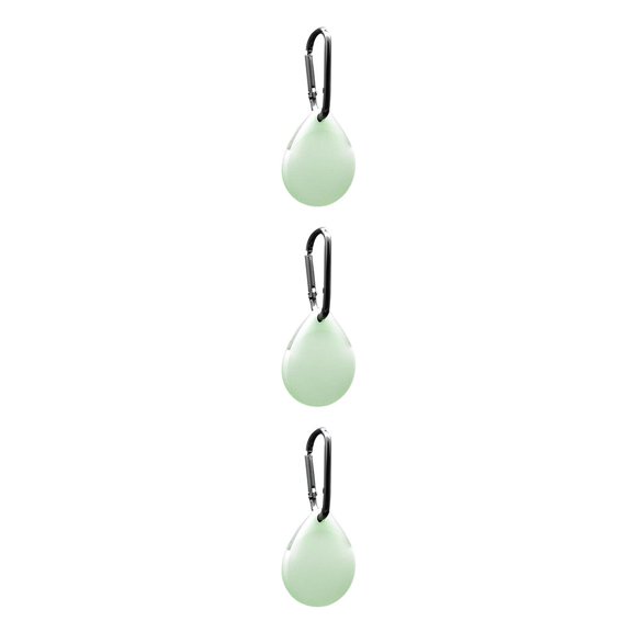 Guardoinrt Housse de Protection pour AirTag Étui en Silicone Compatible avec AirTags Boucle 2021 Couleur Lumineuse 3Ensemble
