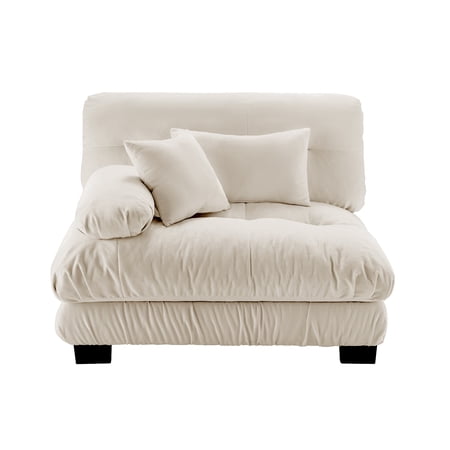 27 Sofa LSF W/2 pillows -Light Coffee