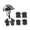 thumbnail image 4 of Juego de rodilleras y casco de bicicleta Zulema para niños Plata, 4 of 8
