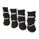 thumbnail image 5 of Botas para perros que evitan resbalones, reflectantes, cálidas, ajustables, protección de patas, zapatos para cachorros para perros pequeños, medianos y grandes, color negro M, 5 of 12