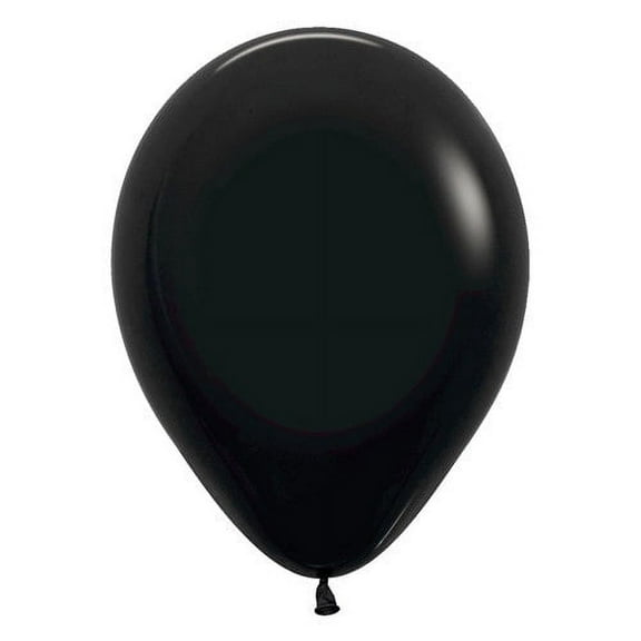 11 inch Deluxe Black Betallatex Latex Balloons (100 Pack) - Party Supplies Decorations