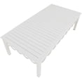 thumbnail image 4 of Meridian Furniture Portofino White Aluminum Outdoor Patio Coffee Table, 4 of 10