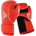 thumbnail image 4 of Adidas Speed 100 Women's Boxing and Kickboxing Gloves, Red Silver Weight 10 oz, 4 of 9