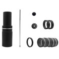 thumbnail image 2 of Dalazy Bicycle Riser Aluminum Alloy Adjustable Frosted Bike Handlebar Alloy Bike Handlebar Riser Riser for Mountain Bike, 210mm, 2 of 9