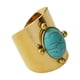 thumbnail image 1 of Anillo de apertura Salvador Vintage Único Punk Apilable Anillo ancho para el Día de San Valentín, 1 of 10