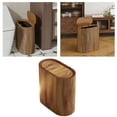 thumbnail image 1 of Product Can With Wood Grain Design Waste And Storage For Kitchen Living Room Bathroom – Wood Pattern Can For Home Use, 1 of 6