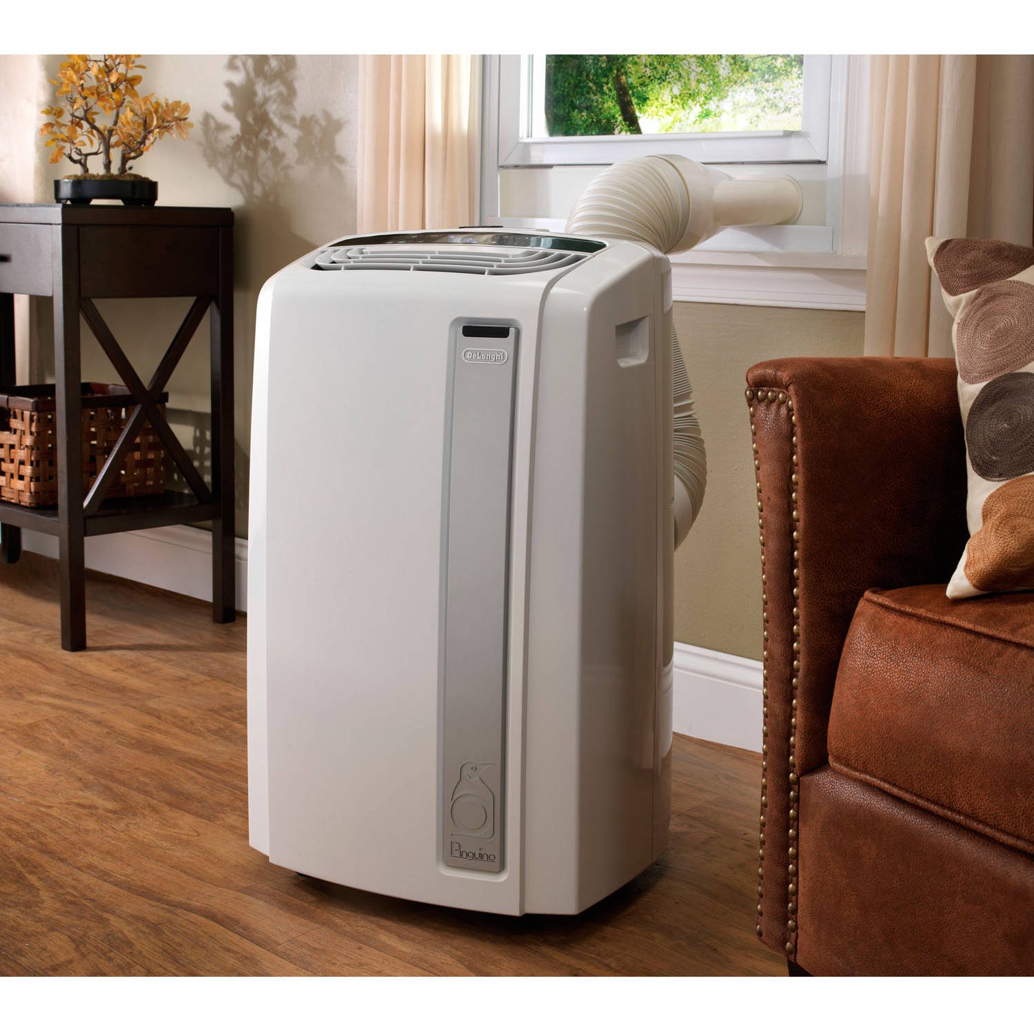 DeLonghi PAC-AN120EW Pinguino 12,000 BTU Whisper Quiet Portable Air  Conditioner with BioSilver Air Filter, White - Walmart.com