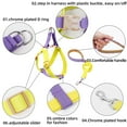 thumbnail image 4 of DYstyle Pet Rainbow Dog Harness,Block Pet Harness Set,Adjustable Dog Vest,No Pull Dog Harnesses Or Leash Clips, 4 of 6