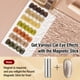 thumbnail image 4 of Set de esmaltes de uñas ADHERE Cat Eye Gel, 7 colores, 12 ml, con imán, 4 of 8