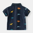 thumbnail image 6 of Gubotare Toddler Golf Shirt Boys Short Sleeve Polo Shirt for Toddlers and Big Kids 4T 5T (Navy,4-5 Years), 6 of 7