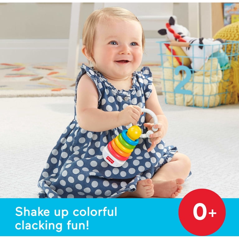 Fisher-Price Newborn Classic 2-Pack Rattle & Activity Toys photo 2