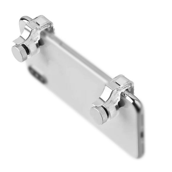 Sidaley Controlador de juegos de disparos para teléfonos inteligentes, 2 piezas, 4,7-6,5 pulgadas, gatillo de puntería para juegos móviles, botón de Videojuegos y accesorios