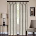 thumbnail image 2 of PrimeHome Collection Parker Pinch Pleat Window Curtain Panel - 34x84 - Slate, 2 of 5