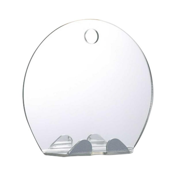 Espejo de maquillaje portátil Sunnimix Espejo de ducha antiniebla