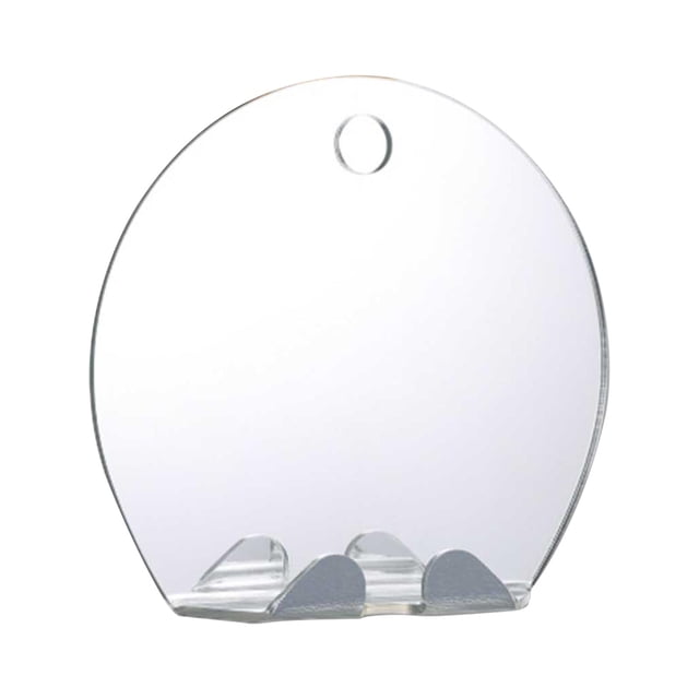Espejo de maquillaje portátil Sunnimix Espejo de ducha antiniebla