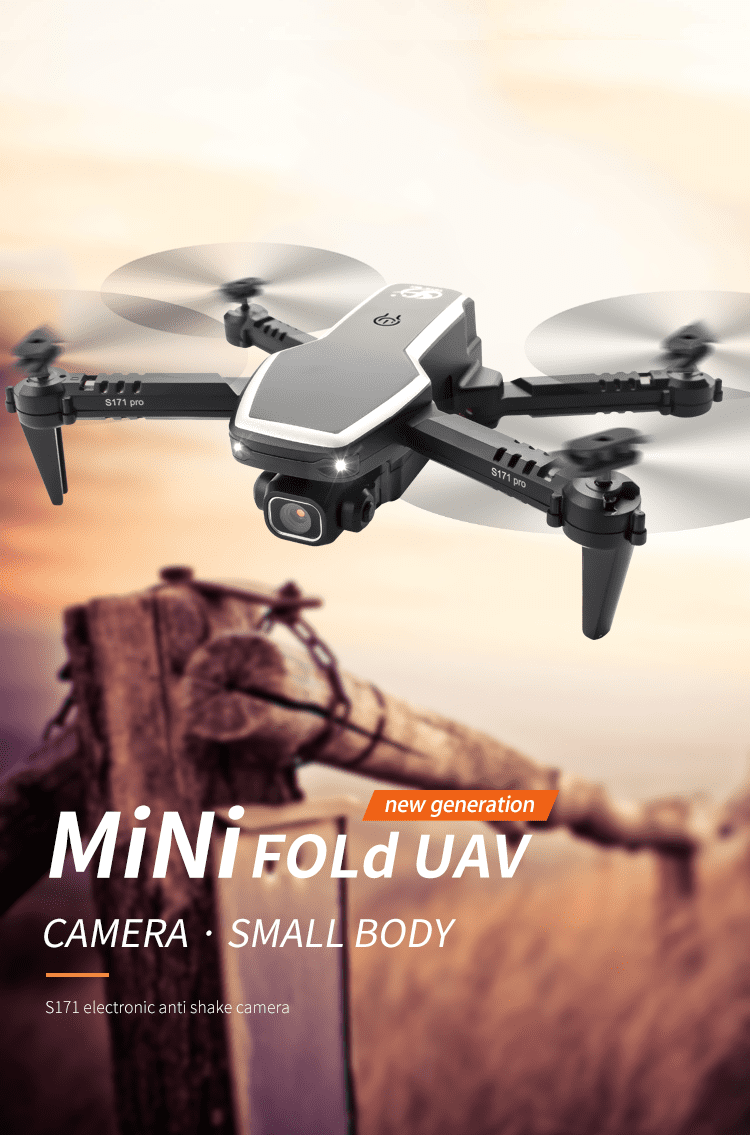 Foldable Mini Drone with 4K HD Camera for Kids Adults WiFi FPV RC Quadcopter 
