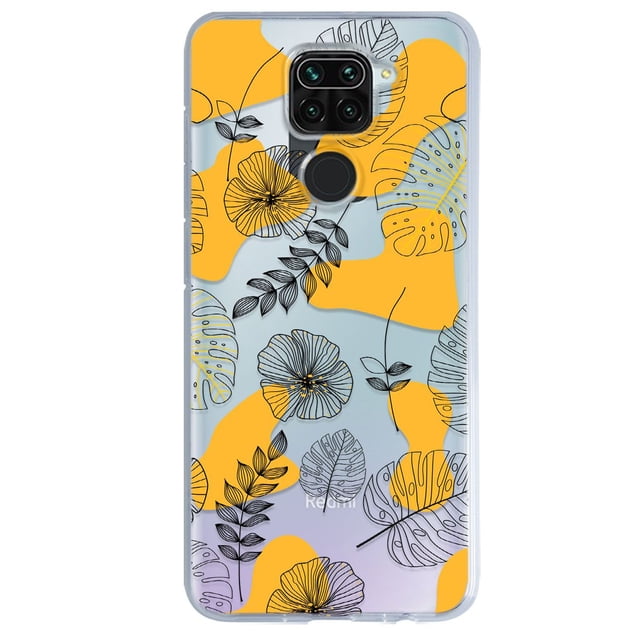 Funda para Xiaomi Redmi Note 9 InstaCase Antigolpes Case Flores de Otoño