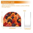 thumbnail image 3 of Trees Orange Autumn Napkin Holder for Table Clear Napkin Stand Paper Holder Acrylic Organizer Dispenser Napkins for Dinner Kitchen Restaurant Room, 3 of 8